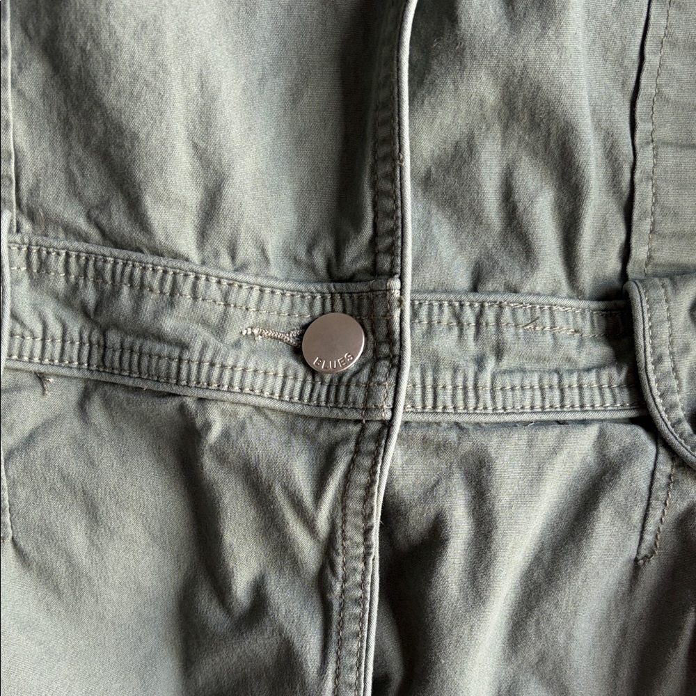 Mwah Jeans Khaki Green Jacket - Size 20W - Picture 2 of 7